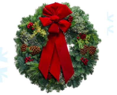 Alpine Christmas Wreath from Christmas Forest