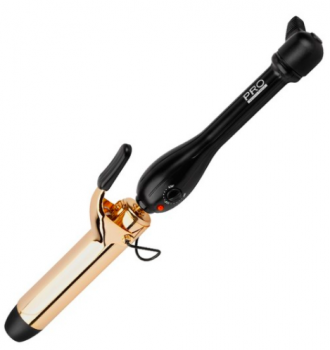 PRO Beauty Tools® Professional 1 ¼” Gold Curling Iron 