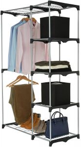 AmazonBasics Double Rod Freestanding Closet