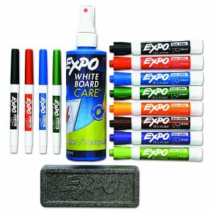 15-Piece EXPO Low-Odor Dry Erase Marker Set