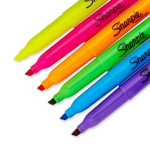 Assorted Color Sharpie Highlighters