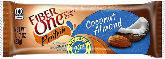 Fiber One Coconut Almond Chewy Bars