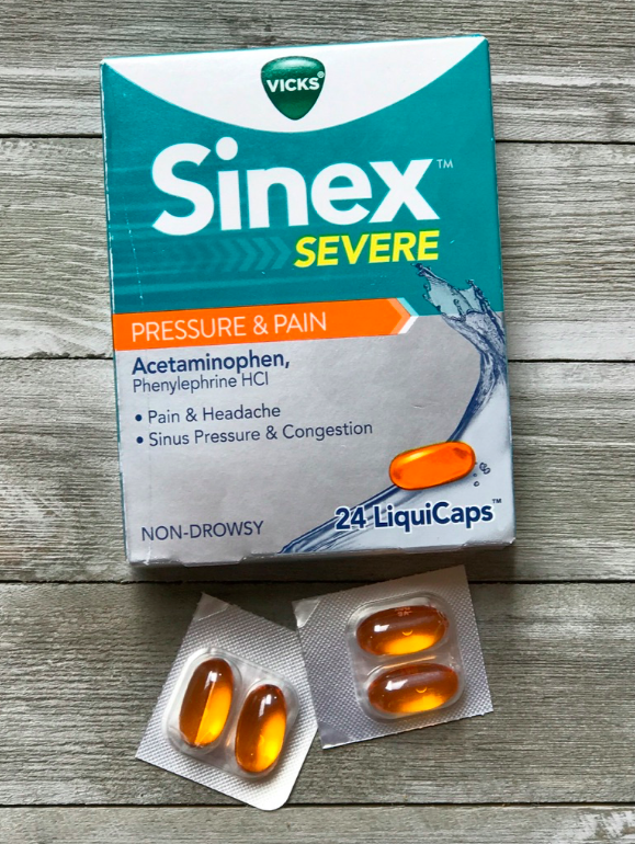 Vicks Sinex Liquid Capsules 