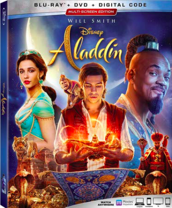 Disney Aladdin Blu-ray + DVD + Digital Code
