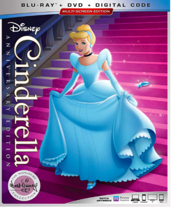 Disney Cinderella Blu-ray + DVD + Digital Code 