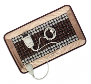 VYV WELLNESS Deluxe Infrared Tourmaline Stone Heating Therapy Mat and Travel Bag