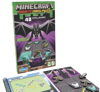 Minecraft Magnetic Travel Puzzle by Think Fun 