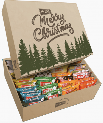 Herr's Merry Christmas Decorative Box 