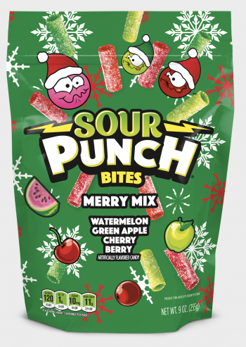Sour Punch Bites Merry Mix